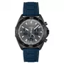 HUGO BOSS relógio cronógrafo de quartzo de homem 1513972 44 mm aço inoxidável mostrador azul