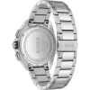 Relógio de homem HUGO BOSS 1513951 44mm aço inoxidável mostrador azul cronógrafo