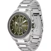 Relógio de homem HUGO BOSS 1513951 44mm aço inoxidável mostrador azul cronógrafo
