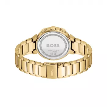 Relógio de mulher HUGO BOSS Purity 1502677 38mm malha de aço inoxidável mostrador prateado