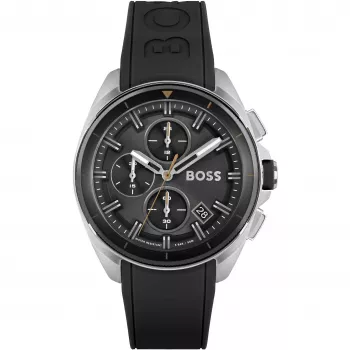 Cronógrafo de homem HUGO BOSS Skymaster 1513953 44mm aço inoxidável mostrador azul