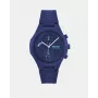Relógio cronógrafo de quartzo de homem HUGO BOSS Velocity 44 mm aço inoxidável mostrador azul