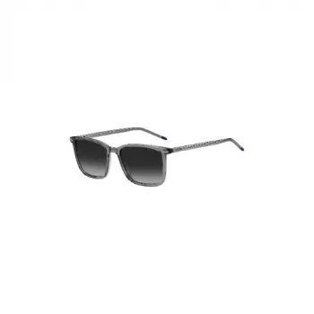 HUGO HG-1168-S-KB7 óculos de sol de homem - armação preta, lentes cinzentas 54/18/145 mm
