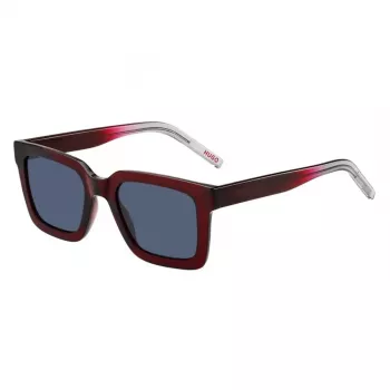 Óculos de sol HUGO MAN HG1259SFSFKU - armação preta, lentes cinzentas, 51/21/135 mm