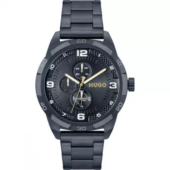 Relógio de homem HUGO 1530278 45mm aço inoxidável cronógrafo