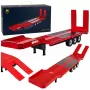 Atrelado de cama baixa Huina 1:18 para Scania 770S RC Truck - Vermelho