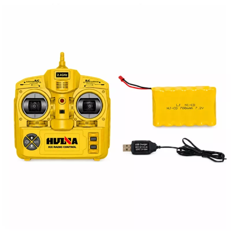 Empilhadora RC HUINA 1577 1:14 grande com garra de paletes