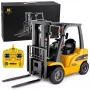 Empilhadora RC HUINA 1577 1:14 grande com garra de paletes