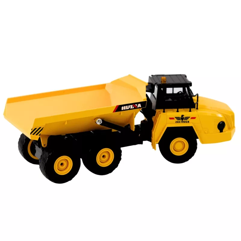 Huina telecomando RC dumper 1553 amarelo 1:16
