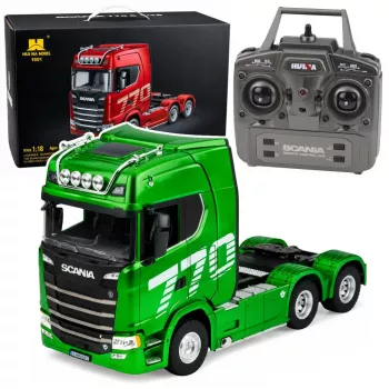 Comando à distância Huina Scania Truck RC Verde 1:18