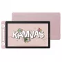 Monitor com caneta Huion Kamvas 13 Pink 13,3 polegadas Full HD IPS com caneta sem bateria PW517