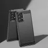 Hurtel Capa Flexível Carbon para Samsung Galaxy A53 5G Preto
