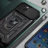 Hurtel Capa Hybrid Armor Camshield para Huawei nova Y90, capa blindada com proteção de câmara, Preto