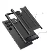 Capa Hurtel Hybrid Armor para Apple iPhone 15 Pro - Preto