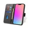 Hurtel Capa com Íman para TCL 20 Pro 5G Capa Tipo Carteira com Suporte Preto
