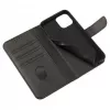 Hurtel Magnet Case Capa elegante com aba e função de suporte para OnePlus Nord N200 5G Preto