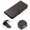 Hurtel Capa elegante com íman, aba e função de suporte para OnePlus Nord N20 5G, preto
