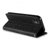 Hurtel Capa com Íman para iPhone 13 Mini - Capa Carteira com Cordão Mini - Preto
