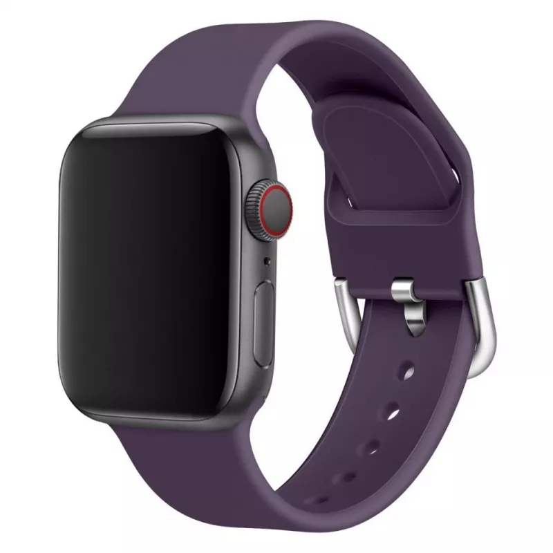 Hurtel Bracelete de silicone APS para Apple Watch 38/40/41mm - preta