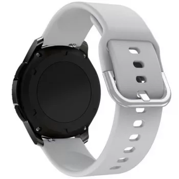 Hurtel Bracelete de silicone TYS Band para Samsung Galaxy Watch 40 / 41 / 42 / 43 / 44 mm - Cinzento