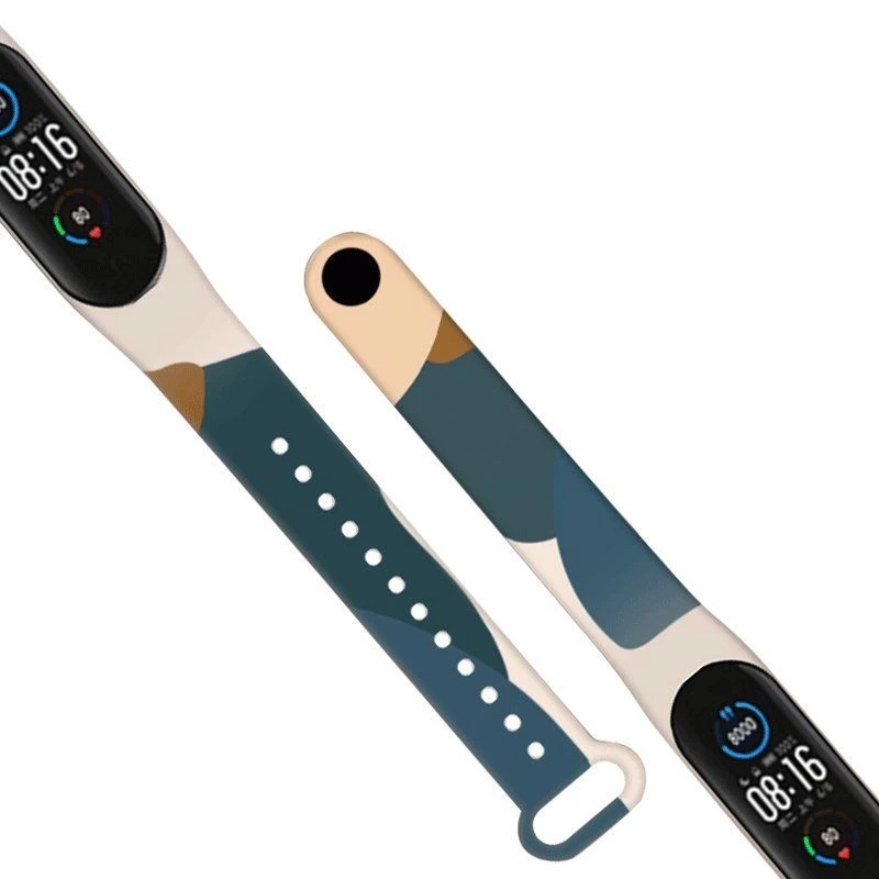 Hurtel Bracelete Moro de silicone para Xiaomi Mi Band 6 / Mi Band 5 camuflagem