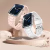 Hurtel Bracelete Strap Triple Protection para Apple Watch 42/44/45/49 mm - transparente