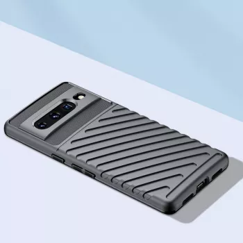 Hurtel Capa flexível blindada Thunder para Google Pixel 7 Pro preta