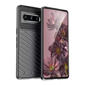 Hurtel Capa flexível blindada Thunder para Google Pixel 7 Pro preta