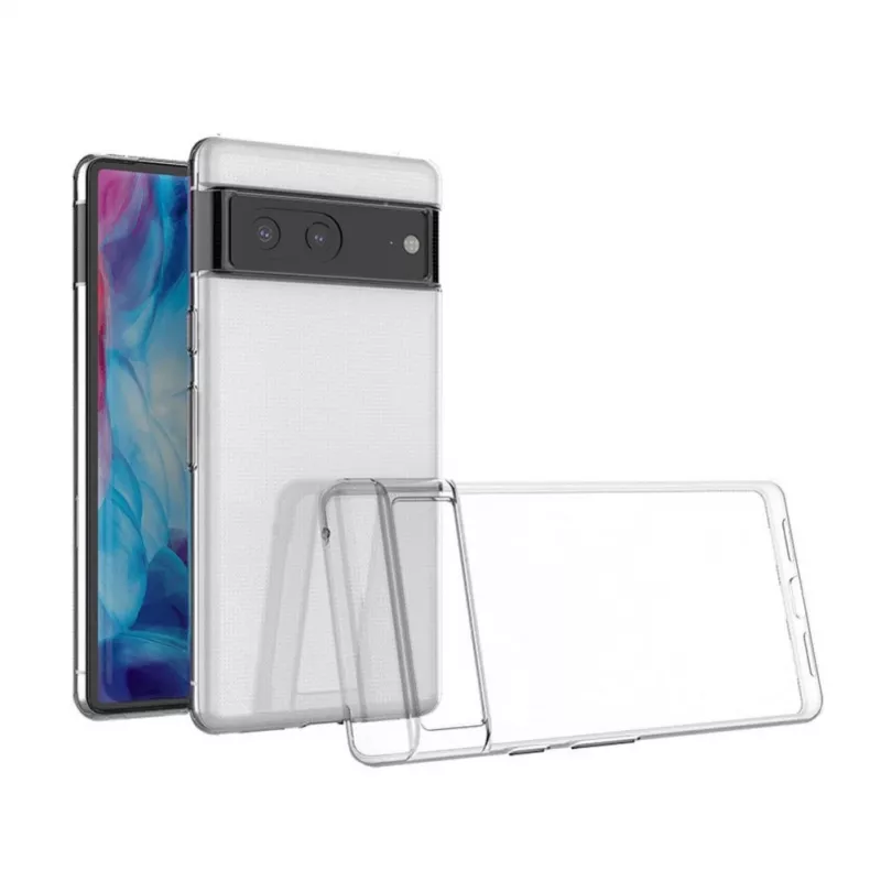 Hurtel Capa Ultra Clear 0.5mm para Google Pixel 7a Capa fina Transparente