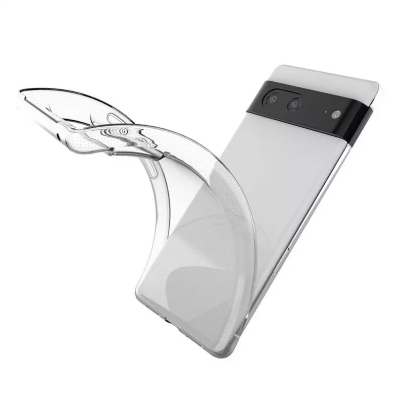 Hurtel Capa Ultra Clear 0.5mm para Google Pixel 7a Capa fina Transparente