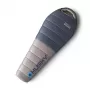 Saco-cama de penas Husky DOPY -25°C, 85x220 cm, 1,69 kg, azul/cinzento