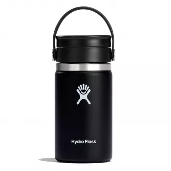 Garrafa Hydro Flask 355ml Wide Flex Sip Lid preta