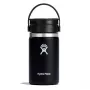Garrafa Hydro Flask 355ml Wide Flex Sip Lid preta