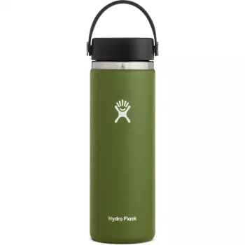 Hydro Flask 591 ml Wide Mouth Flex Cap 20OZ azeitona