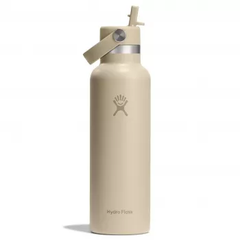 Garrafa Hydro Flask Standard Flex Straw Cap 620 ml Oat
