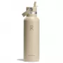 Garrafa Hydro Flask Standard Flex Straw Cap 620 ml Oat