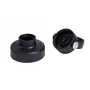 Garrafa Hydro Flask Wide Flex Chug Cap preta