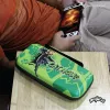 Hyperkin M07541-MTCN Estojo rígido, verde, multicolor, PEVA, para Nintendo Switch Lite, resistente a choques, repelente à água, bolsa de transporte