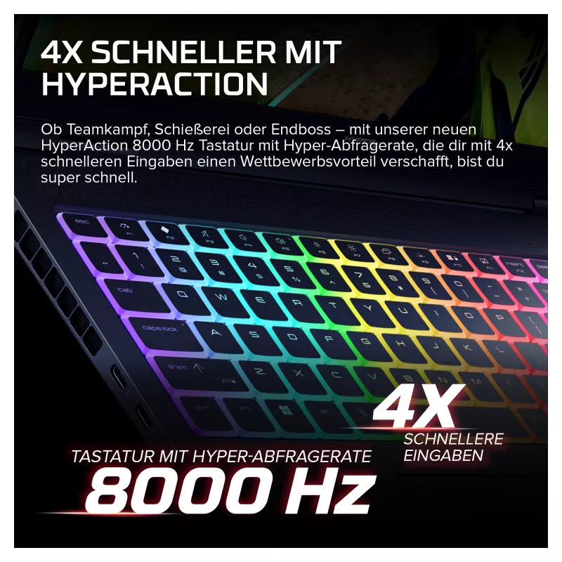 HyperX OMEN 16-ak1091ng Portátil gaming de 16 polegadas, AMD Ryzen AI 9 HX 475, 32GB RAM, 1TB SSD, NVIDIA GeForce RTX 5080, Windows 11 Home