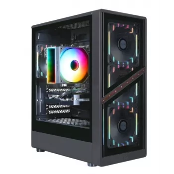 HYRICAN AERIS 8123 PC Gaming AMD Ryzen 7 5700X, 16GB RAM, 1TB M.2 SSD, AMD Radeon RX 9070 (16GB GDDR6), Windows 11 Home