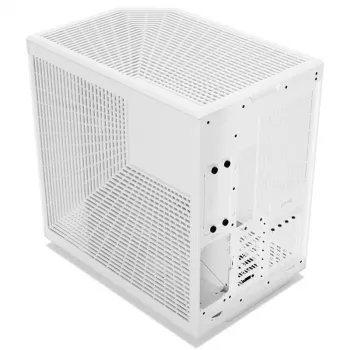 HYTE Y70 Touch caixa mid-tower, branco, ecrã tátil LCD de 14,1 polegadas, vidro temperado, E-ATX/ATX/mATX/Mini-ITX