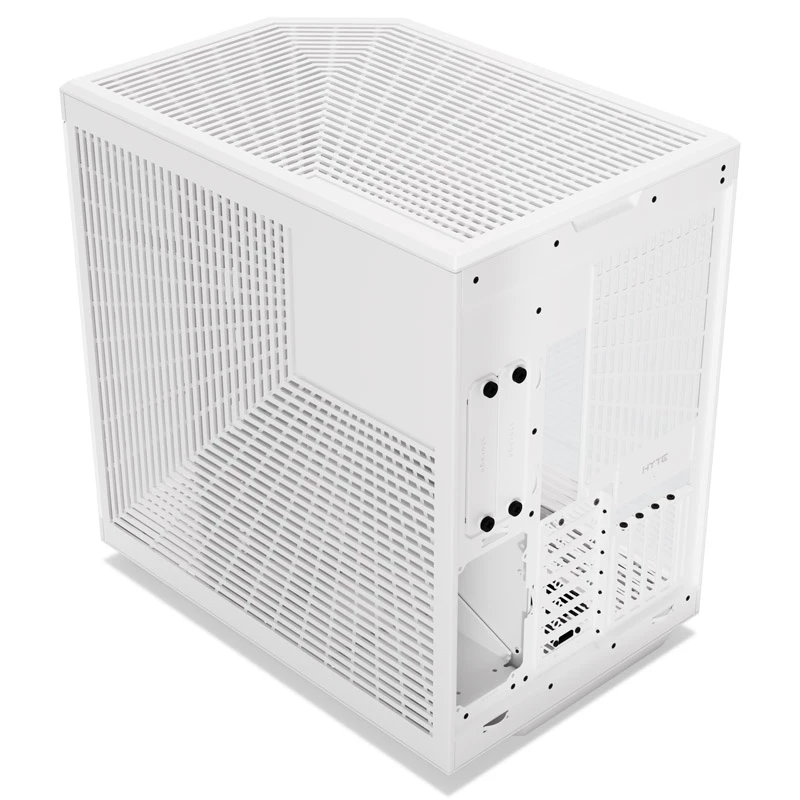 HYTE Y70 Touch caixa mid-tower, branco, ecrã tátil LCD de 14,1 polegadas, vidro temperado, E-ATX/ATX/mATX/Mini-ITX