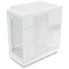 HYTE Y70 Touch caixa mid-tower, branco, ecrã tátil LCD de 14,1 polegadas, vidro temperado, E-ATX/ATX/mATX/Mini-ITX