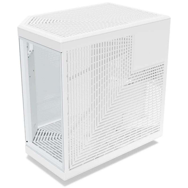 HYTE Y70 Touch caixa mid-tower, branco, ecrã tátil LCD de 14,1 polegadas, vidro temperado, E-ATX/ATX/mATX/Mini-ITX