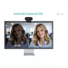 I-TEC Solomon 200 Webcam de negócios Full HD 1080p com microfones duplos e obturador de privacidade