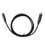 I-TEC Cabo Thunderbolt 4/USB4 Class Pro 240W com LCD 40 Gbps 150 cm