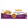 Alimento húmido para gatos IAMS Senior Meat & Fish Mix em geleia – 48 x 85 g saquetas