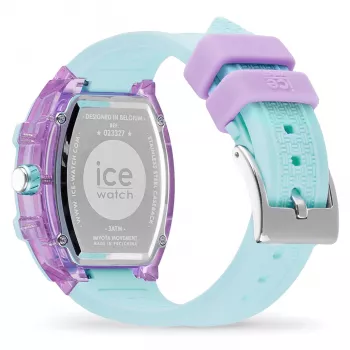 ICE Relógio de criança 23327 (35mm) - Azul Silicone - Coleção ICE mini