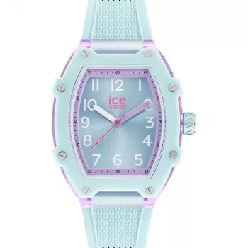 ICE Relógio de criança 23327 (35mm) - Azul Silicone - Coleção ICE mini