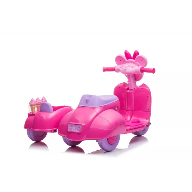 Triciclo scooter de gelados JT5258 rosa